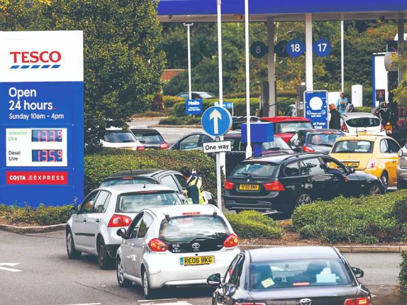 Temen en Reino Unido por escasez de combustibles