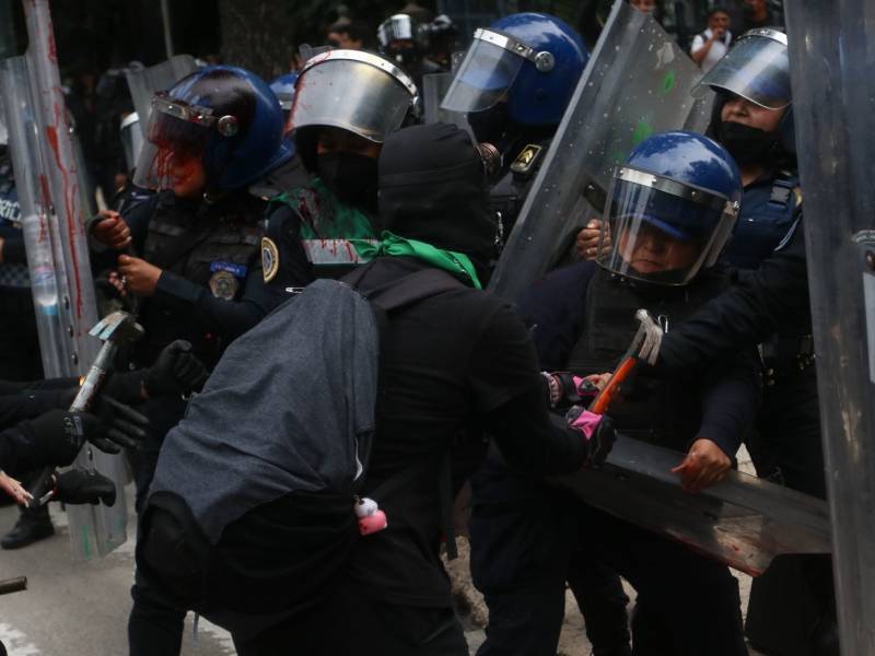 Marcha pro aborto deja como saldo 34 lesionados