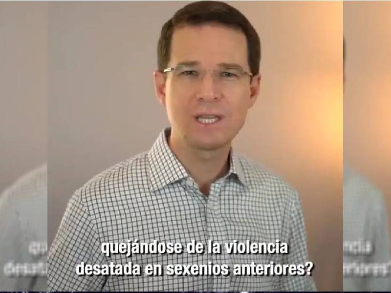 Dar abrazos, no balazos a delincuencia es un rotundo fracaso, Anaya