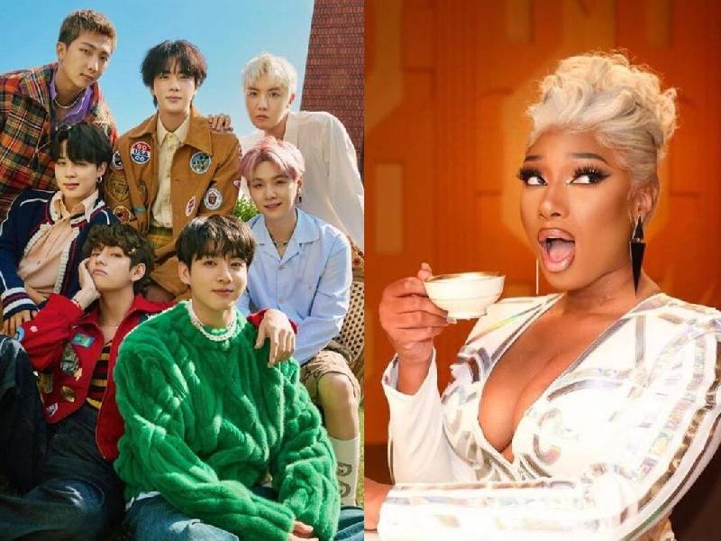 BTS con Megan Thee Stallion