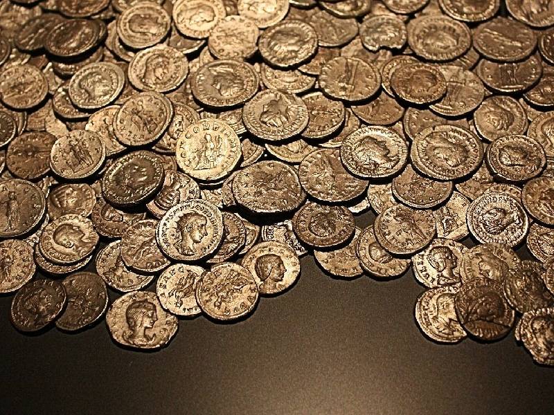 monedas de oro