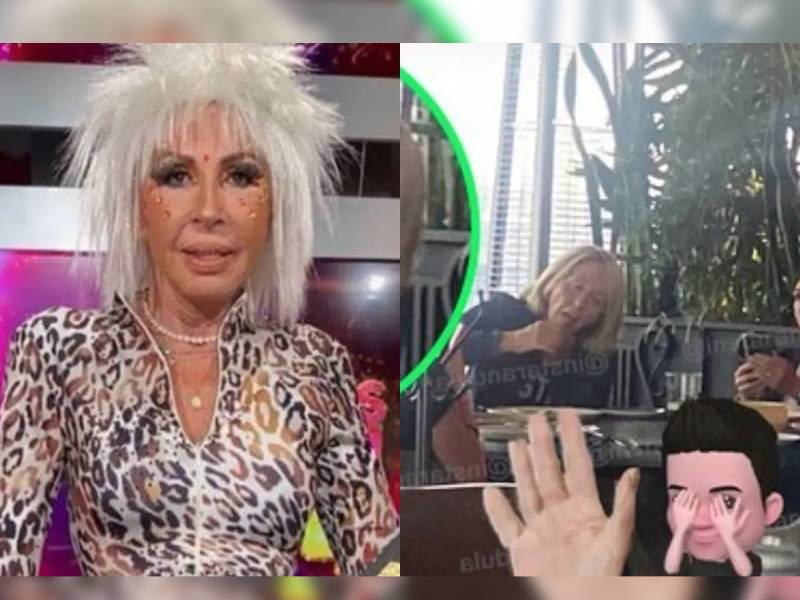 Mientras la busca FRG, Laura Bozzo es captada comiendo en Acapulco