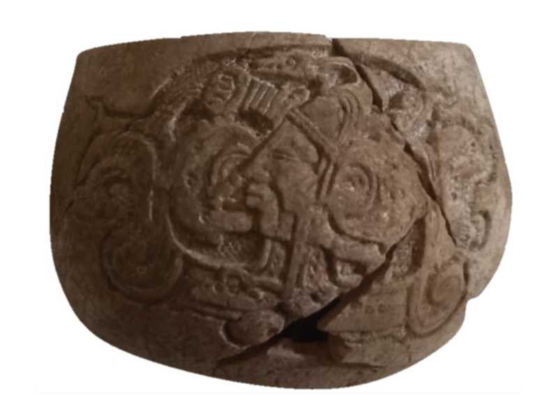 Recuperan vasija milenaria en las obras del Tren Maya