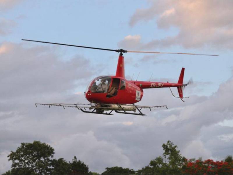 Operativo de Nebulización Aérea