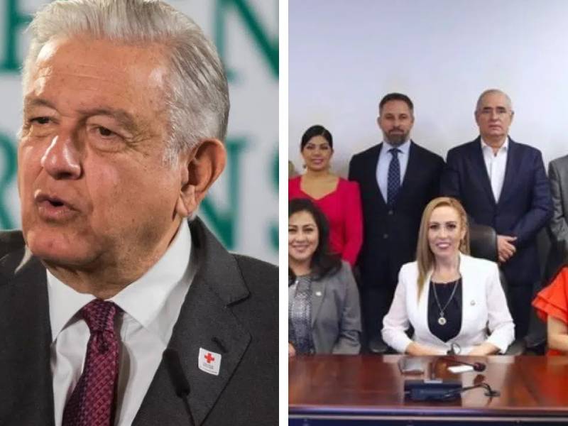 "Casi Fascistas": Afirma AMLO que PAN y VOX son lo mismo