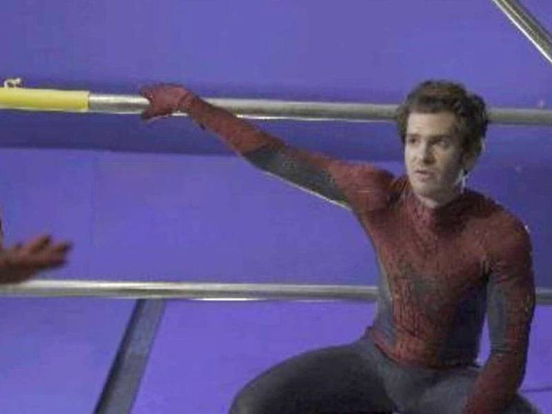 Se filtra video de Andrew Garfield en el set de ÔÇÿSpider-Man: No Way HomeÔÇÖ