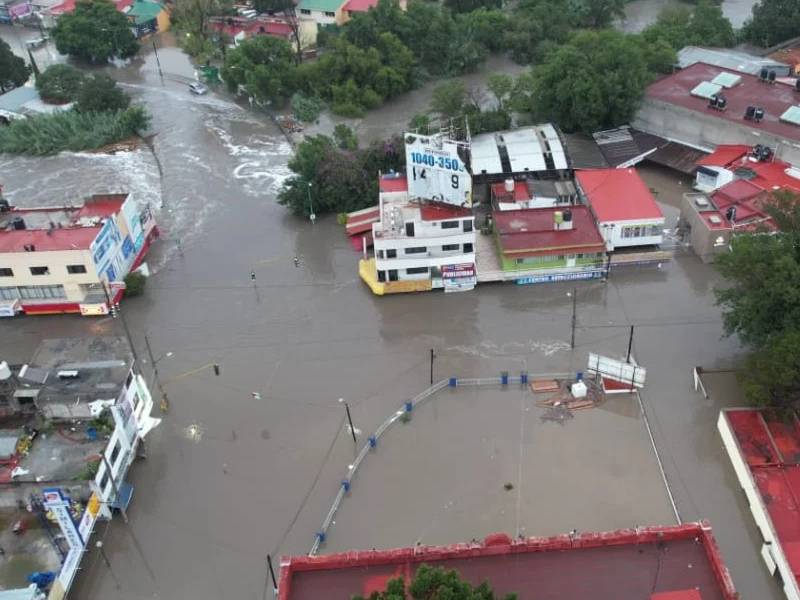 Video. Tula amanece bajo el agua; autoridades reportan decesos