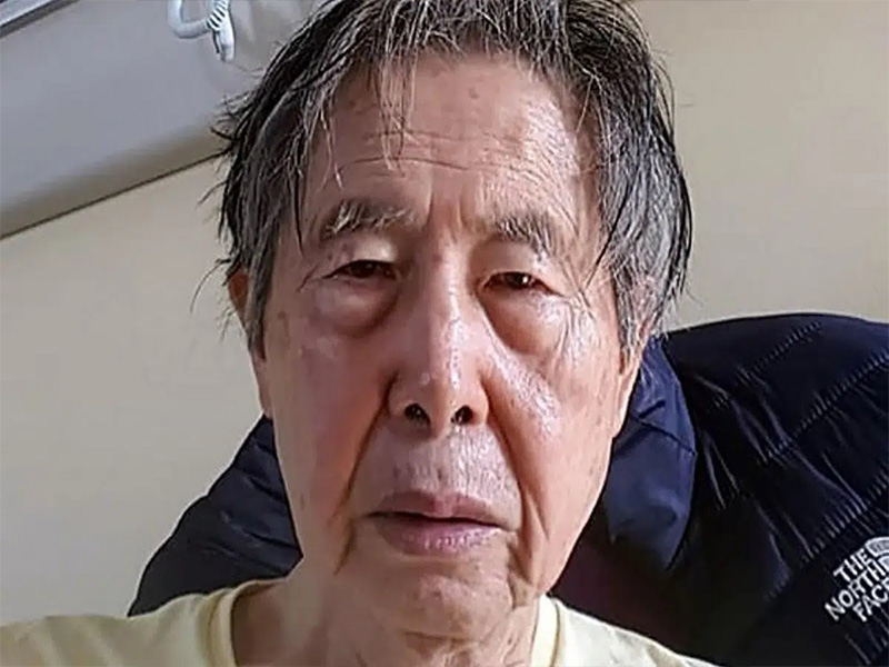 Hospitalizan al ex presidente de Perú, Alberto Fujimori