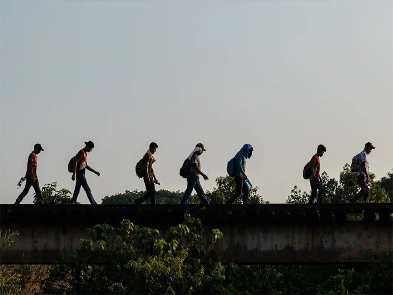 Haitianos evaden cerco policiaco-militar en Chiapas por nuevas rutas