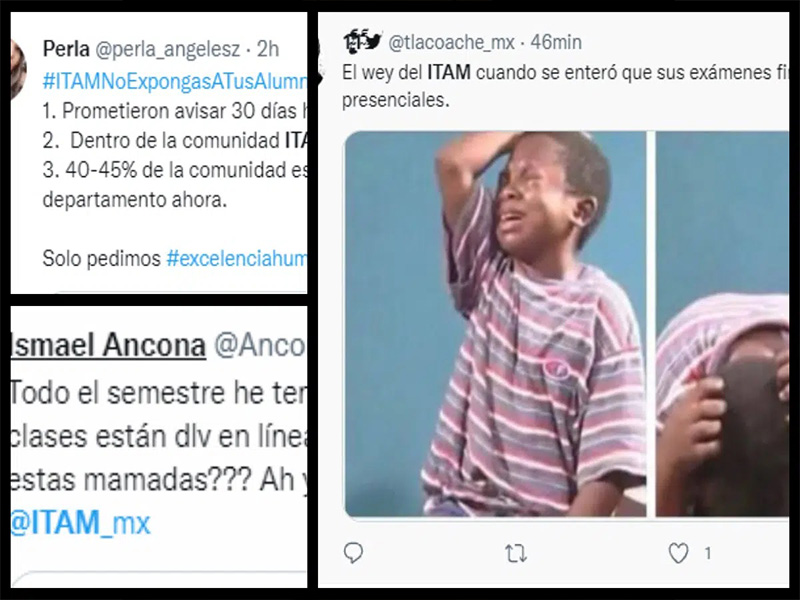 ITAM no tuvo clases presenciales, pero los exámenes finales sí lo serán