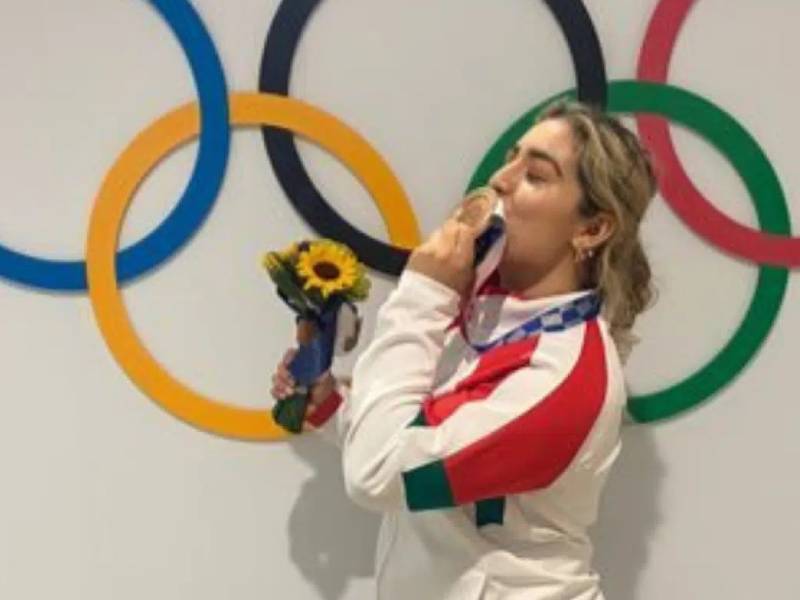 Aremi Fuentes, medallista en Tokio 2020, candidata al Premio Nacional de Deportes 2021