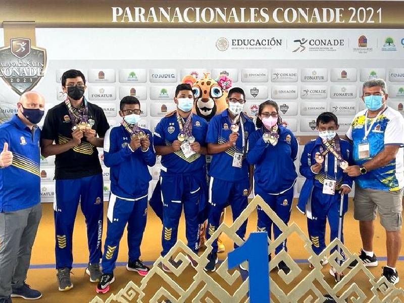 Con broche de oro cierra el selectivo de Q. Roo en los Paranacionales CONADE