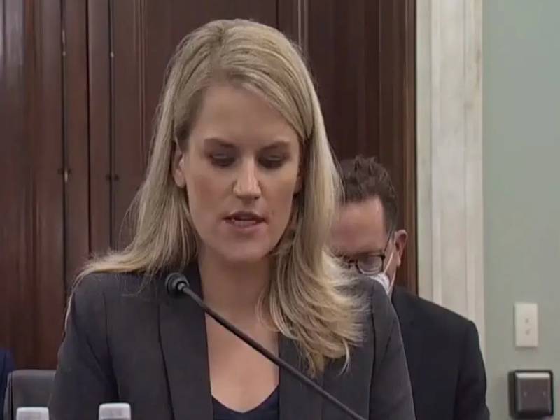 Comparece Haugen en el Congreso de EU sobre malas prácticas de Facebook