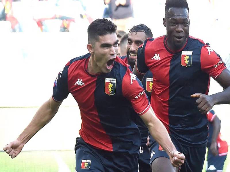 Johan Vázquez debuta con el Genoa y lo hace con gol