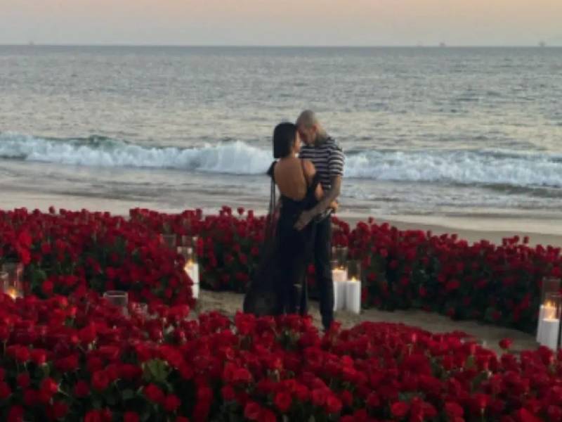¡Habrá boda! Kourtney Kardashian y Travis Barker comprometidos