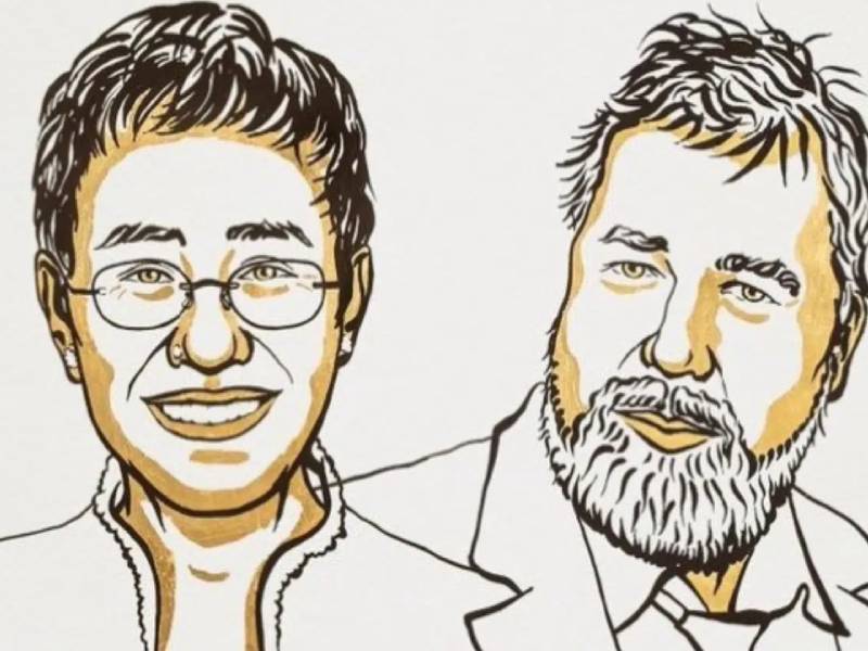 ¿Quiénes son Maria Ressa y Dimitri Muratov, ganadores del Premio Nobel de la Paz?