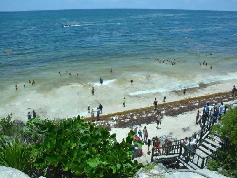 Peligran arrecifes por los navíos irregulares en parque nacional