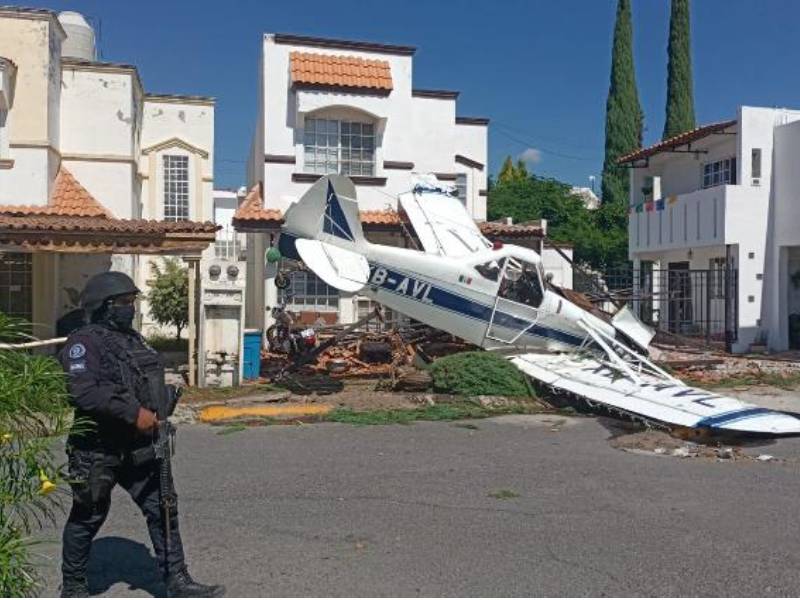 caída de una avioneta