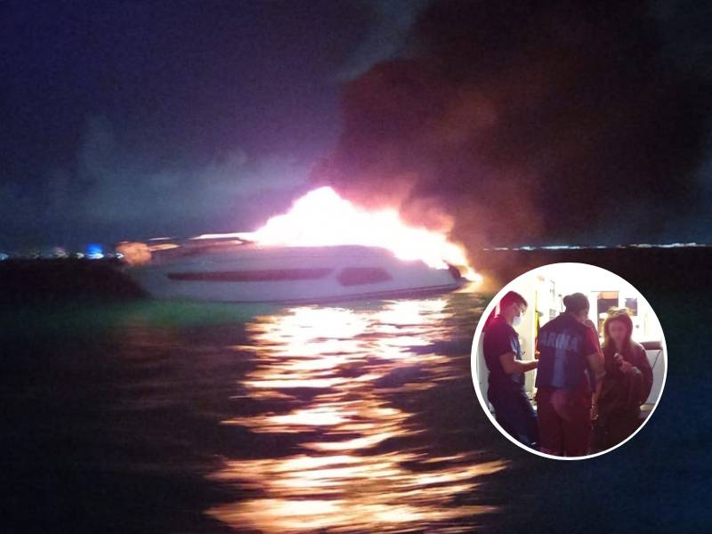 Rescatan 10 personas