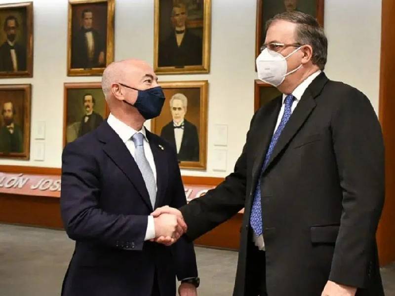 El viernes, reunión de alto nivel México-EU en materia de seguridad: Ebrard