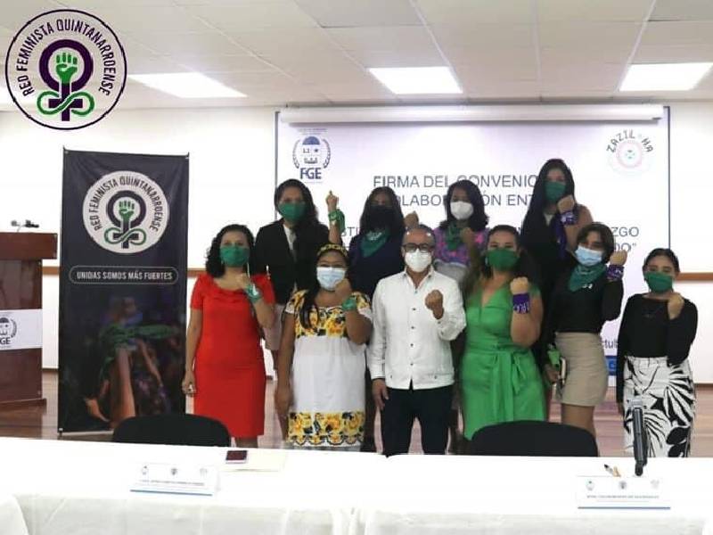 Feministas capacitarán a 150 funcionarios de la FGE