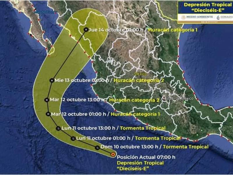 tormenta tropical Pamela