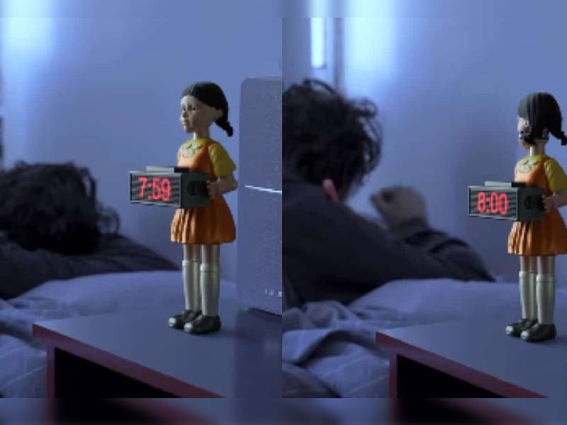 Se viraliza despertador de ÔÇÿEl Juego del CalamarÔÇÖ
