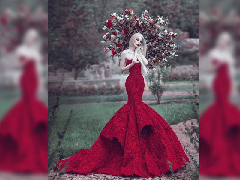 Ruby Vizcarra: La dura vida de una albina mexicana que hoy brilla como modelo