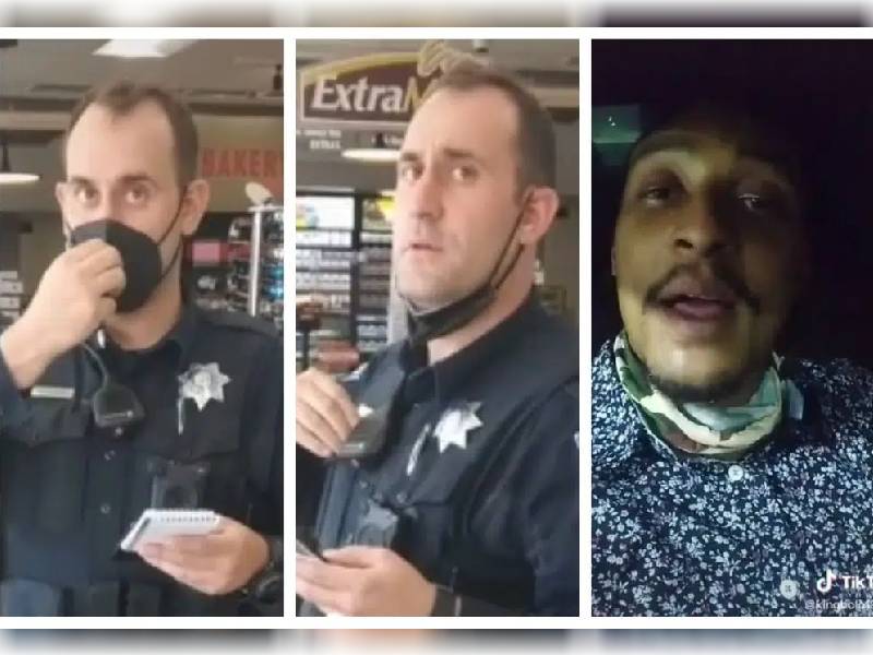 Tik Toker confronta a policía que lo encarceló: ¿No te acuerdas de mí?