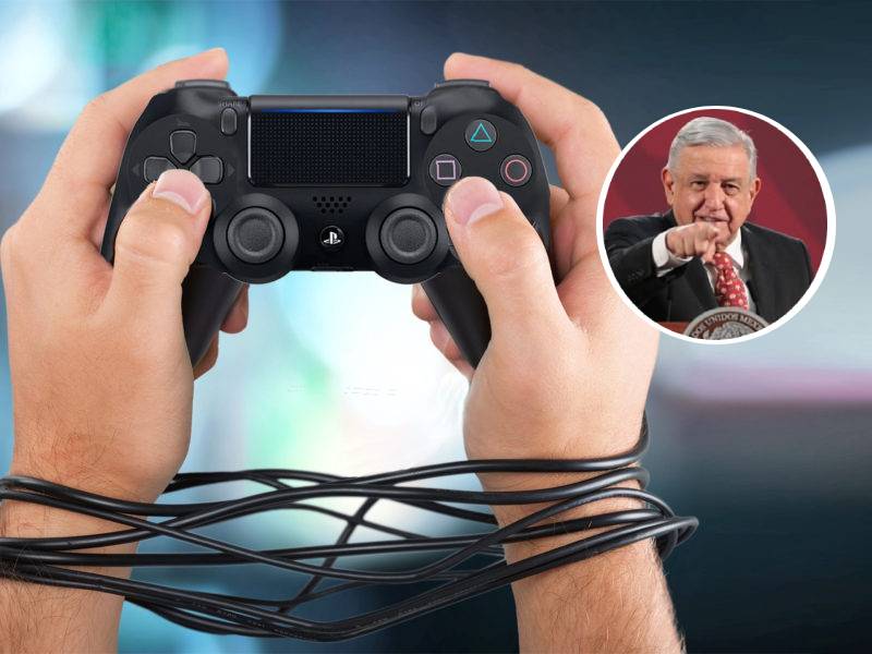 AMLO advierte que videojuegos son usados para secuestrar a menores