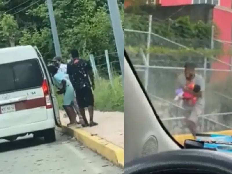Video de haitianos detenidos por Migración causa polémica en redes