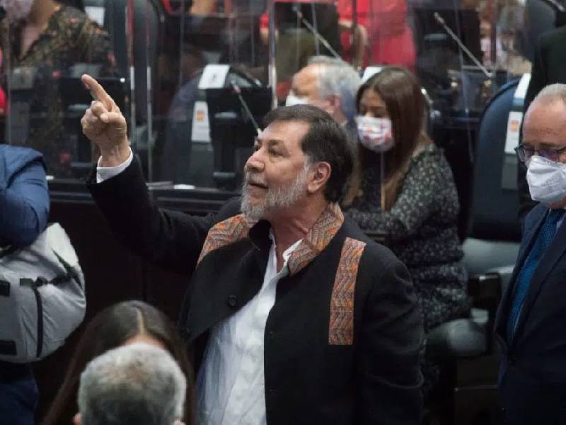 Video. ¡Esta tribuna huele a azufre!: Fernández Noroña a Zavala