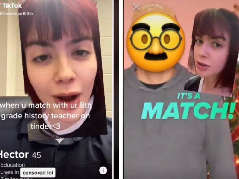 ¿Hacer ÔÇ£matchÔÇØ con tu profesor en TikTok?