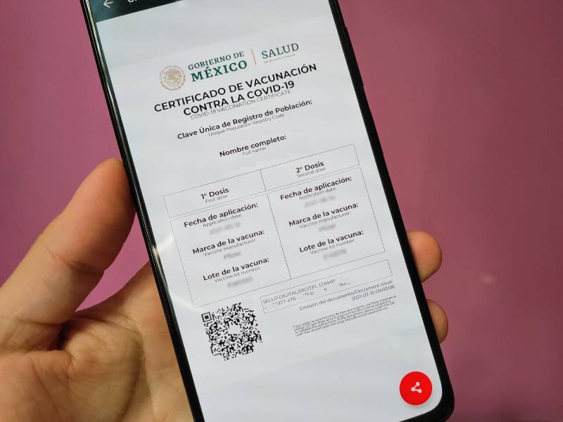 ¿Piensas viajar a EU? Te decimos cómo tramitar tu Certificado de Vacunación