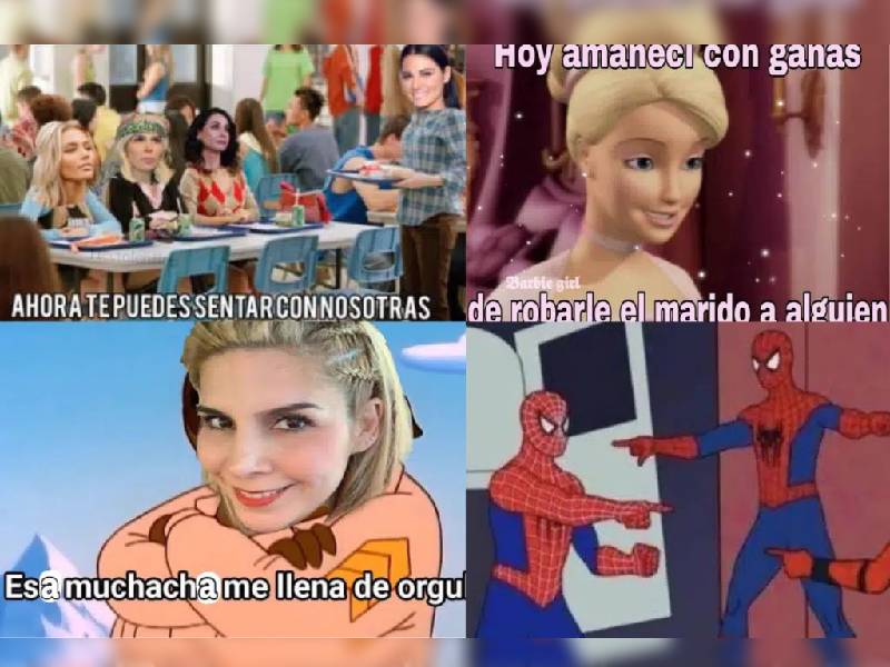 ¿Robamaridos? Maite Perroni es comparada con Karla Panini en una ola de memes