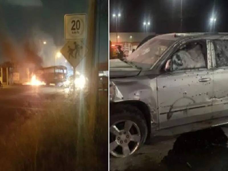 Videos: Se registran bloqueos y enfrentamientos en Matamoros, Tamaulipas