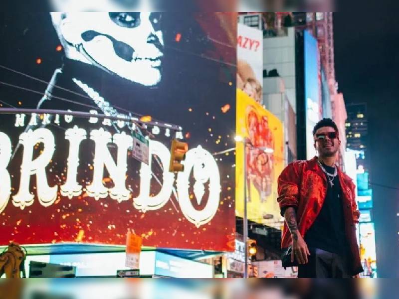 Mario Bautista cumple su sueño de estar en Time Square con ¡Brindo!