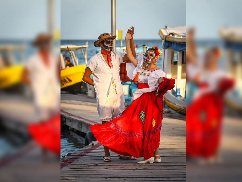 Todo listo para "Hanal Pixán Puerto Juárez"