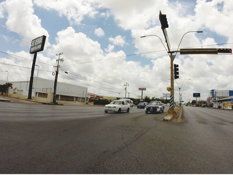 Semáforos en Cancún