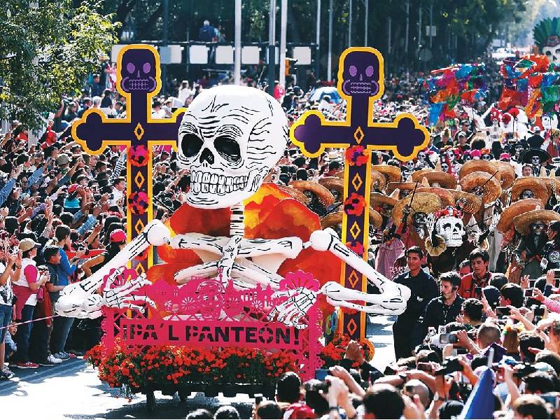 desfile de Día de Muertos