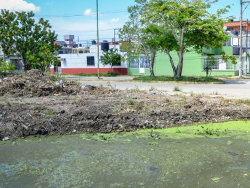 inundación por limpieza de canales