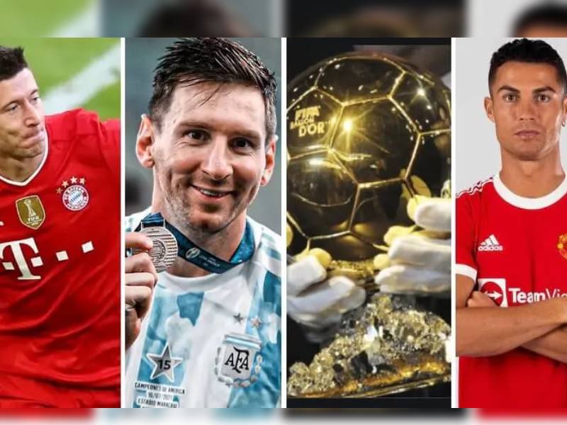 Messi Ronaldo y Lewandowski