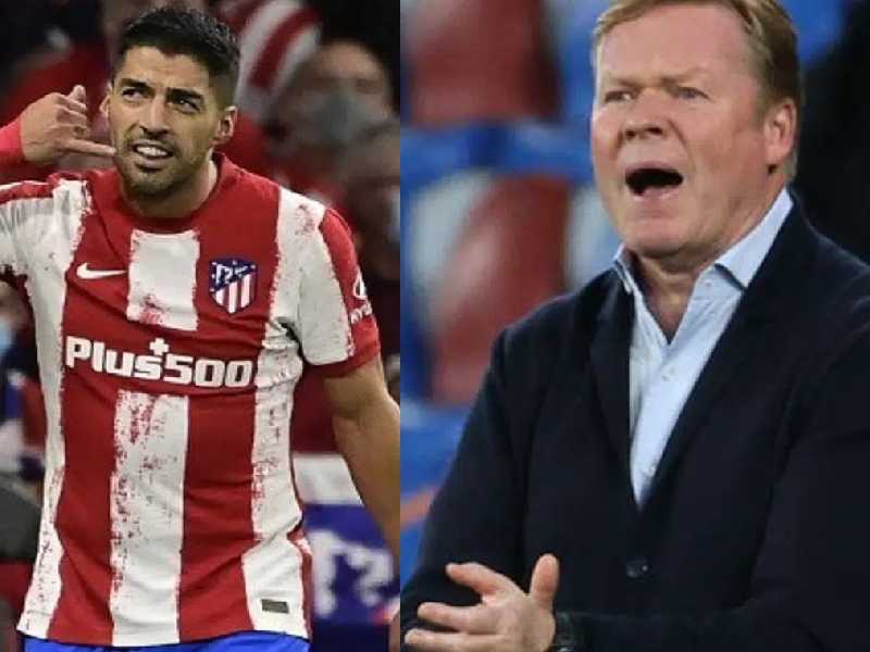 Así se burló Luis Suárez de Koeman tras su anotación contra el Barcelona