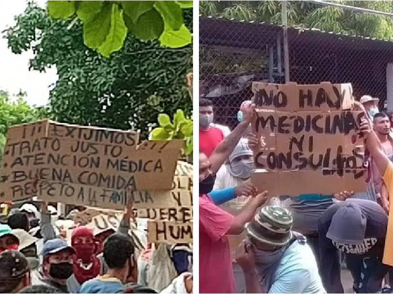 protestan contra el director