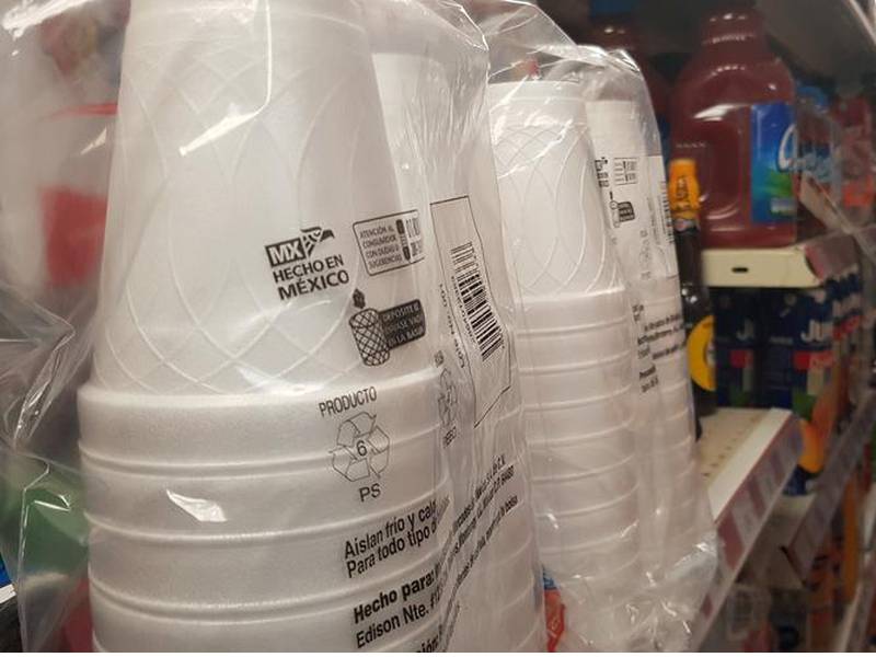 plástico de un solo uso