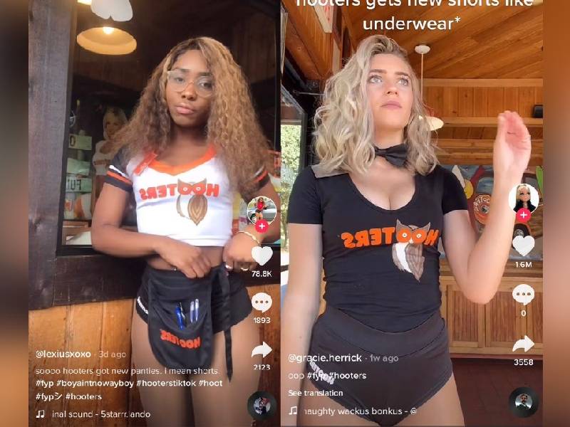 uniformes de Hooters