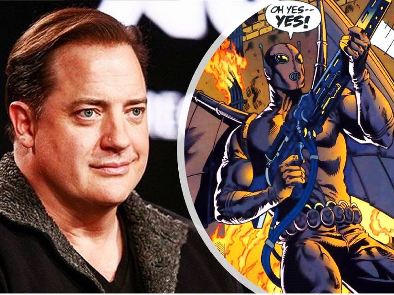Brendan Fraser será villano