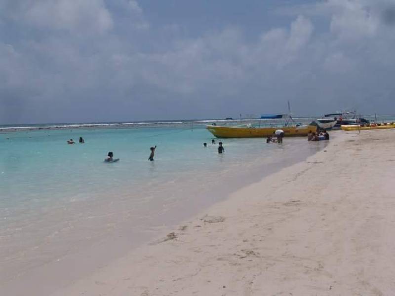 Lluvias en Mahahual