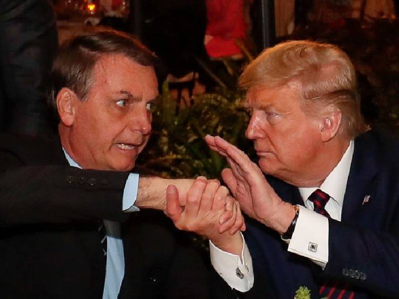 Trump y Bolsonaro, caminos que se cruzan