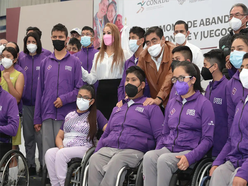 Miguel Barbosa reconoce la fuerza de voluntad en los paratletas